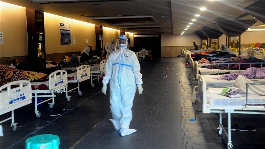 Đáng chú ý, Kerala, bang từng nhận được sự khen ngợi của Tổ chức Y tế Thế giới (WHO) về cách đối phó làn sóng COVID-19 thứ nhất và thứ hai, đang có hệ số R là 1,06. Ảnh: AA.