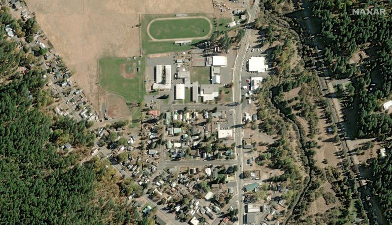 Một bức ảnh khác chụp Greenville ngày 31/8/2018.