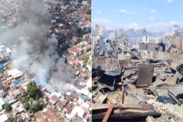 Ba noi tro mai buon chuyen quen tat bep, 100 ngoi nha chay rui