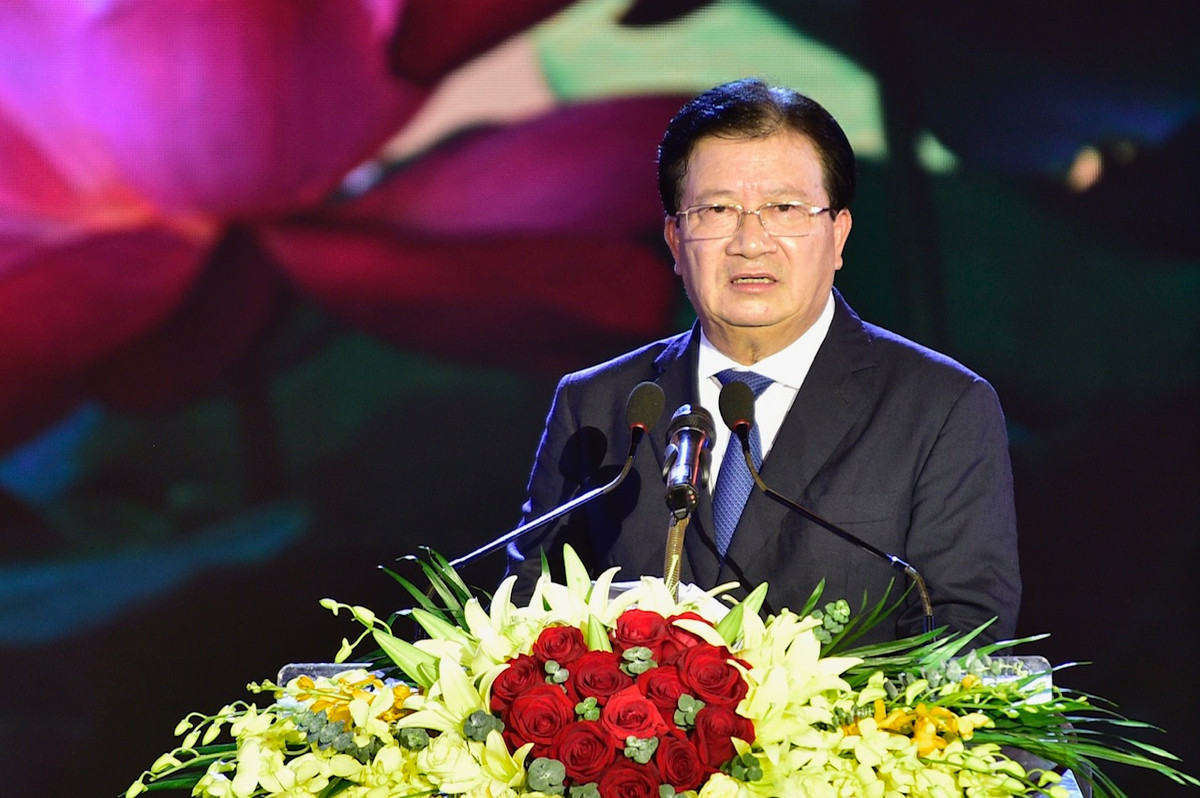 Phát biểu tại buổi lễ, Phó Thủ tướng Trịnh Đình Dũng thay mặt Chính phủ, Thủ tướng Chính phủ ghi nhận, biểu dương sự nỗ lực vượt bậc và những kết quả to lớn mà Đảng bộ, chính quyền, quân và dân thành phố Hải Dương, tỉnh Hải Dương đạt được trong giai đoạn công nghiệp hoá, hiện đại hoá đất nước. Thành phố Hải Dương trở thành đô thị loại I là dấu mốc quan trọng, là niềm vinh dự, tự hào của Đảng bộ, chính quyền và nhân dân thành phố cũng như của cả tỉnh Hải Dương.