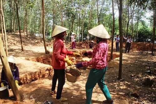 Tuy nhiên, việc khai quật phế tích tháp Chà Rây không phát hiện tượng thần, phù điêu hay vật thờ cúng.