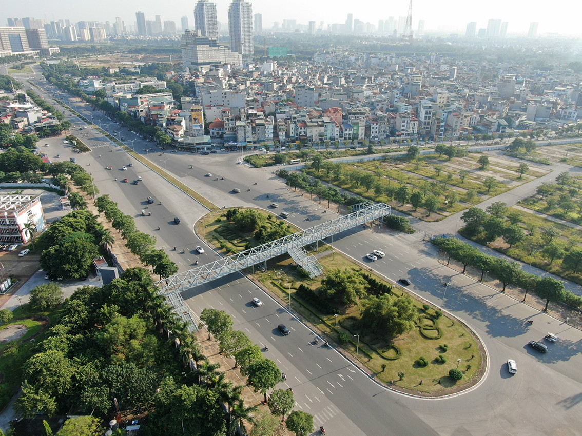 Toàn bộ diện tích trường đua F1 được UBND TP Hà Nôi phê duyệt là 88ha.