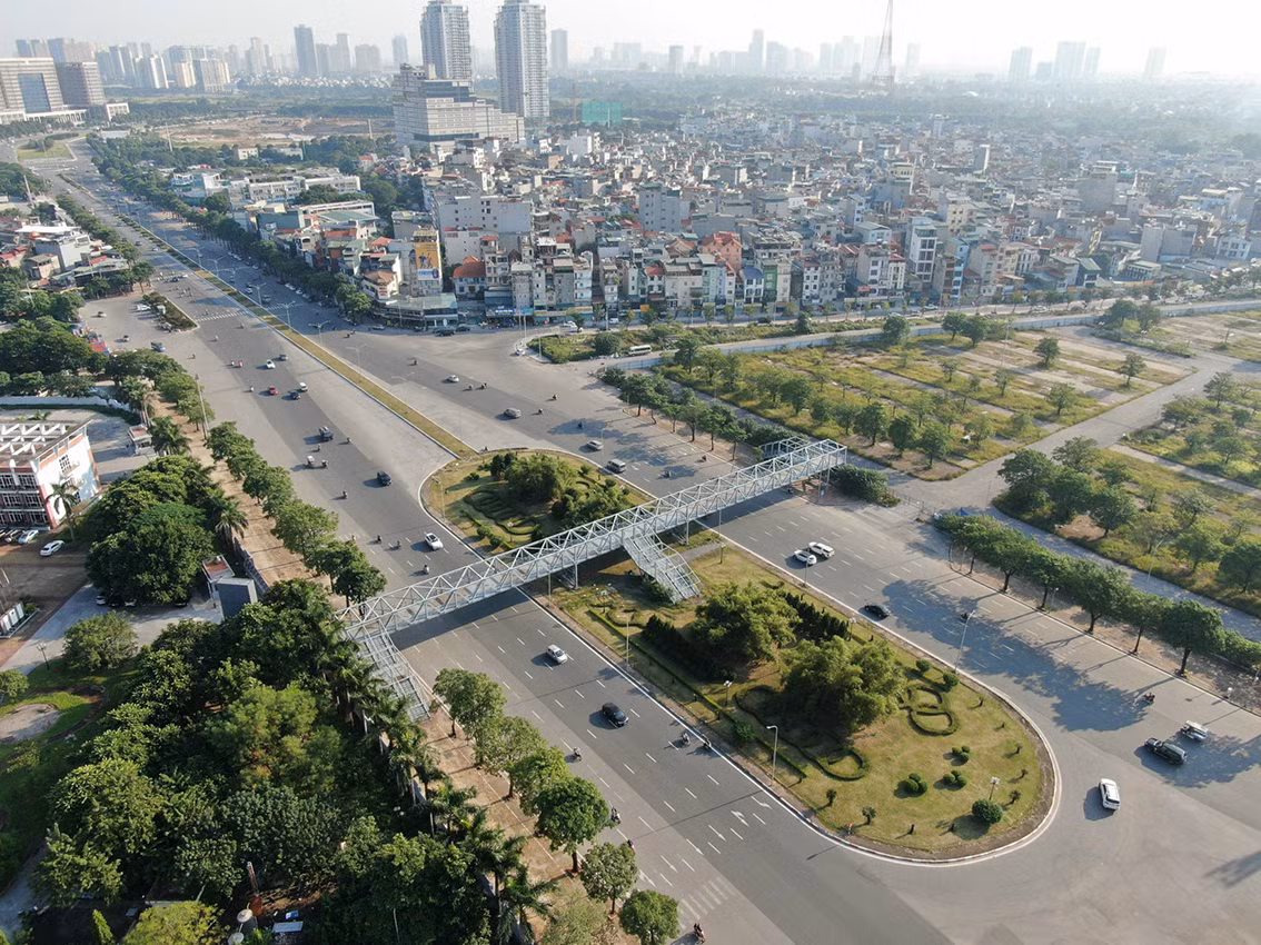 Toàn bộ diện tích trường đua F1 được UBND TP Hà Nôi phê duyệt là 88ha.