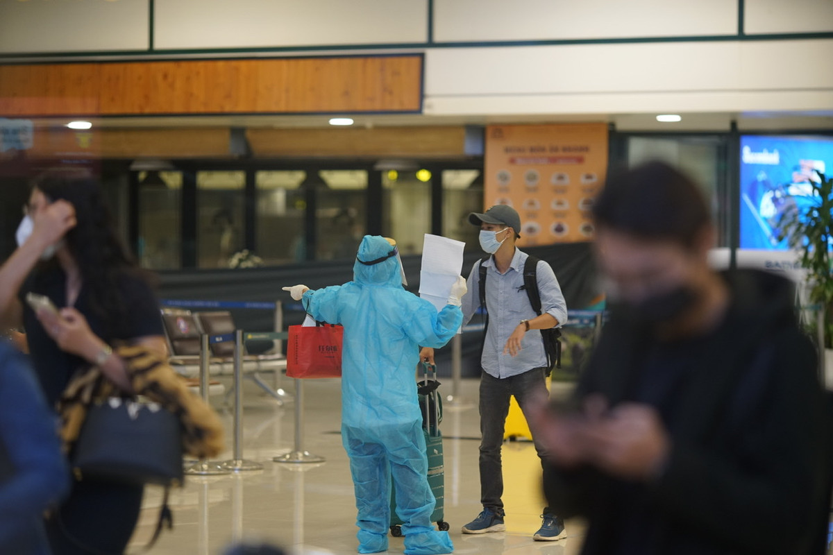 Hành khách trên chuyến bay phải xác định địa điểm cách ly đầu Hà Nội trước khi khởi hành.