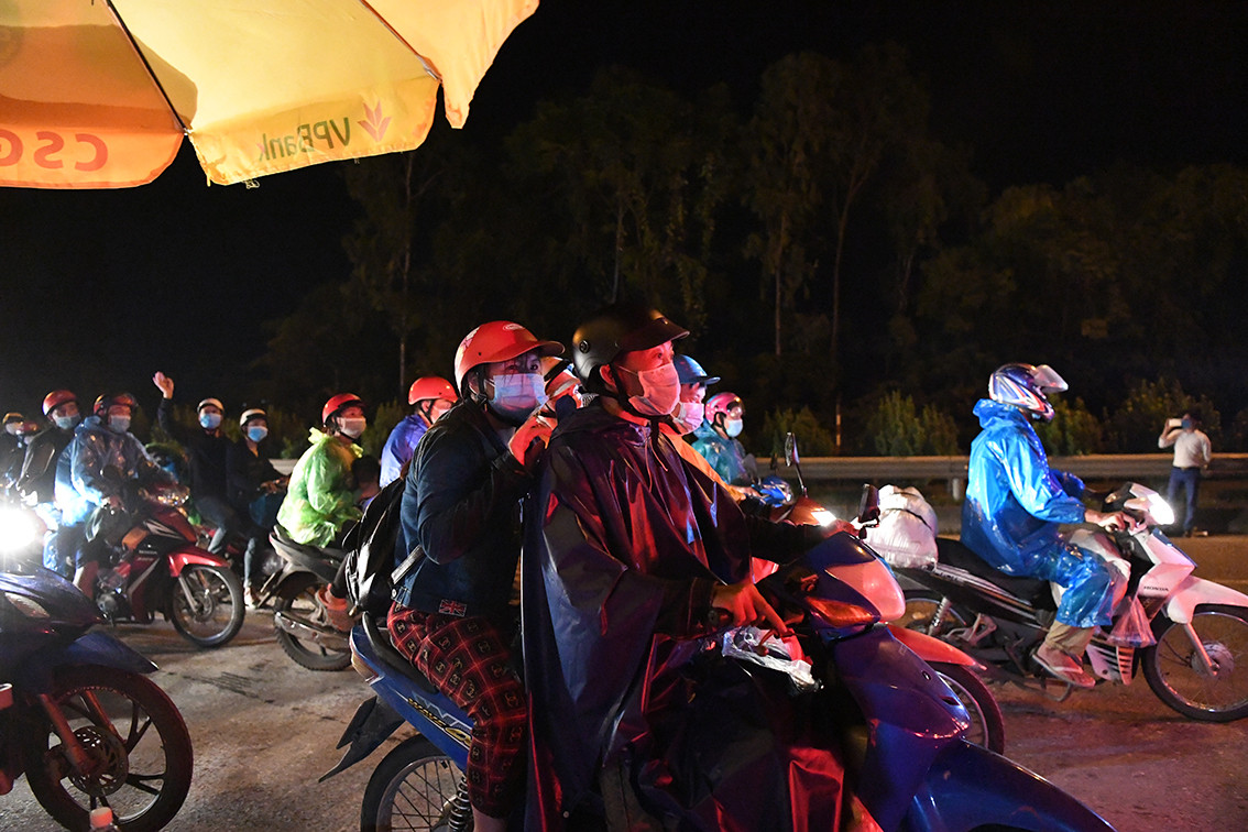 Được biết, quá trình di chuyển của đoàn được các địa phương thường xuyên thông báo cho nhau.