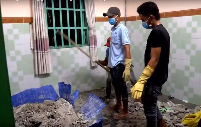 3 ngày sau, nhóm này mang thi thể ông Linh để trên xe ô tô chở về lại căn nhà ở xã Hưng Hòa. Lúc này thi thể bắt đầu phân hủy nên Hà và Thành đi mua một thùng nhựa, cho thi thể vào rồi đổ bê tông che lấp; cả nhóm tiếp tục quá trình tu luyện như bình thường. Trong thời gian tu luyện tại đây, nhóm này thấy anh Thành có nhiều biểu hiện bất thường như lén đi ăn lúc nửa đêm, ăn không nhường nhịn mọi người... nên Hà bàn bạc với Thảo, Huyên và Hoa tìm cách giết Thành.