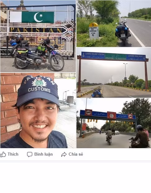 Sau khi rời Ấn Độ, điểm đến tiếp theo của Đăng Khoa là Pakistan, Iran, Azerbaijan, Georgia và Bulgaria. Ngày thứ 34 khi đặt chân đến Pakistan, Đăng Khoa bày tỏ cảm xúc: "Cả đời mình chưa bao giờ nghĩ sẽ đặt chân đến Pakistan, càng không nghĩ một ngày nào đó mình sẽ mang xe mình đến đây. Vậy mà vào một ngày hè nóng banh xác tháng 7, sau hơn nửa ngày làm thủ tục tại cửa khẩu Attari-Wagha nổi tiếng giữa Ấn Độ và Pakistan, mình đã nhập cảnh vào đất nước này".