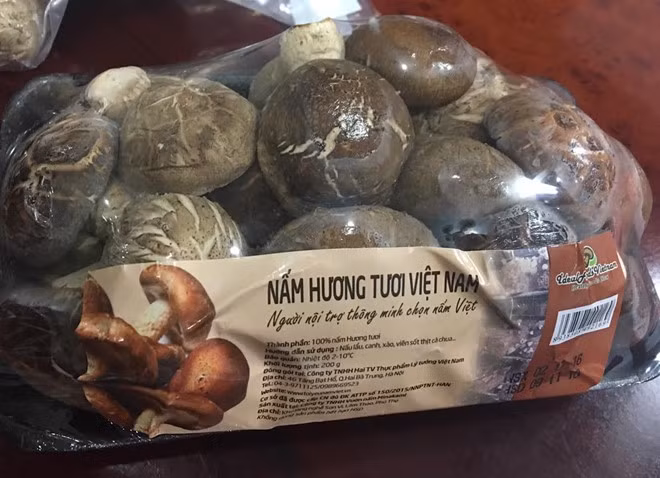 Loại nấm hương lạ cung cấp cho các siêu thị gây nghi ngờ về nguồn gốc.