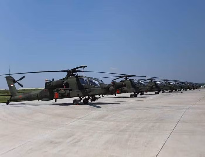 Được mệnh danh là “cơn ác mộng” trên không, AH-64 Apache chính là máy bay trực thăng tấn công tiên tiến của quân đội Mỹ.