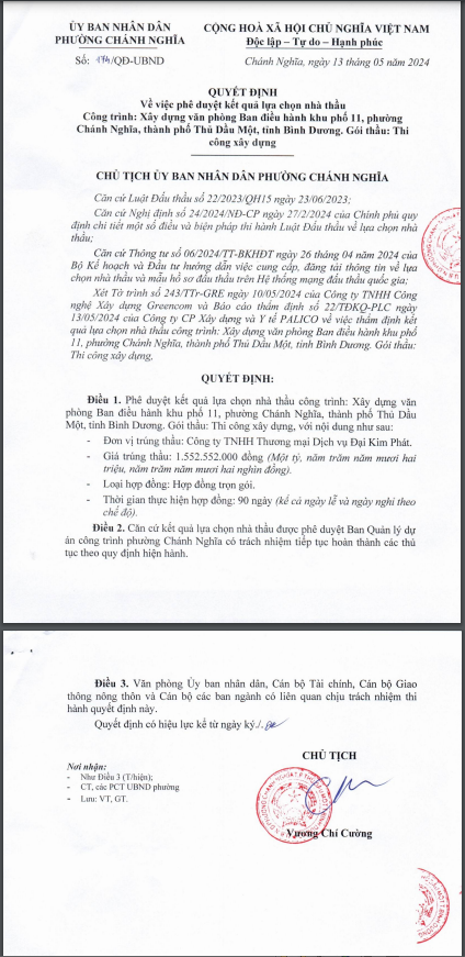 Bình Dương: Gói xây dựng nhà điều hành KP11 về tay Đại Kim Phát - Hình 2 Binh Duong: Goi xay dung nha dieu hanh KP11 ve tay Dai Kim Phat-Hinh-2