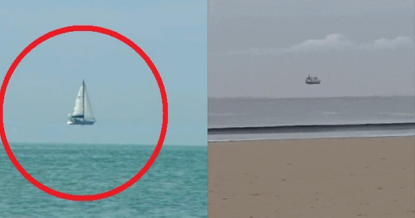 Nhà khí tượng học David Braine cho biết :"Siêu ảo ảnh xảy ra do một loại điều kiện thời tiết gọi là nghịch nhiệt. Đây là hiện tượng mà lớp không khí phía trên mặt nước biển có nhiệt độ thấp, trong khi lớp không khí phía trên cao hơn có nhiệt độ lớn hơn”.