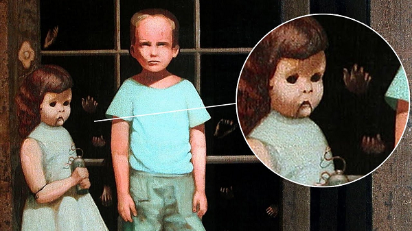 Giờ đây nó đã trở thành một trong những tác phẩm nghệ thuật bị ma ám nổi danh nhất thế giới. Theo các nhân chứng, các nhân vật trong tranh có thể chuyển động vào ban đêm và thậm chí thi thoảng biến mất khỏi mặt vải bố. Chính tác giả bức tranh cũng cho biết hai người đầu tiên xem bức tranh đều đã chết trong vòng 1 năm sau đó.