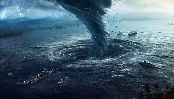 Giả thuyết tiếp theo đến từ những con sóng. Các nhà khoa học tại Đại học Southampton ở Anh tuyên bố rằng vùng biển của Tam giác quỷ Bermuda là 'ổ' của những cơn sóng dữ. Các nhà nghiên cứu cho rằng một số cơn sóng sát thủ có thể cao tới 30 mét.