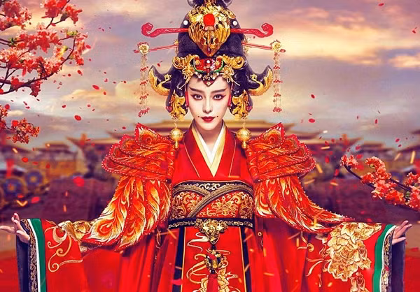 Bà mừng rỡ, liền mời Viên Thiên Cương vào nhà. Đầu tiên, bà đưa hai người con trai là Võ Nguyên Khánh và Võ Nguyên Sảng tới trước mặt của Viên Thiên Cương. Ông nhìn và nói: "Hai người con trai của phu nhân trông thật tuấn tú, sau này sẽ luôn bảo vệ gia đình hết mực".