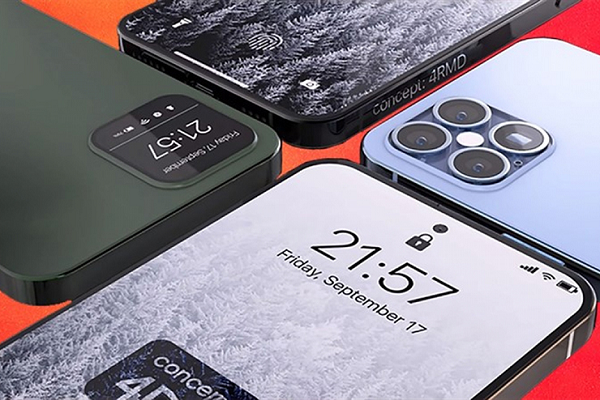 Ống kính này chỉ xuất hiện trên phiên bản Pro Max. Bằng cách đặt thấu kính nằm ngang 90 độ, nhà sản xuất có thể tăng chiều dài ống kính Tele, từ đó tăng khả năng chụp ảnh zoom của thiết bị.