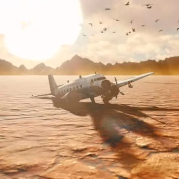 Sau nhiều giờ tìm kiếm, nhóm cứu hộ vô cùng ngạc nhiên khi thấy chiếc máy bay mất tích nằm giữa sa mạc hoang vu nhưng không có dấu vết nào của hai phi công. Sau khi xem xét kỹ, họ nhận thấy xăng vẫn còn nhiều trong bình, máy bay không hư hại gì cả trong và ngoài.