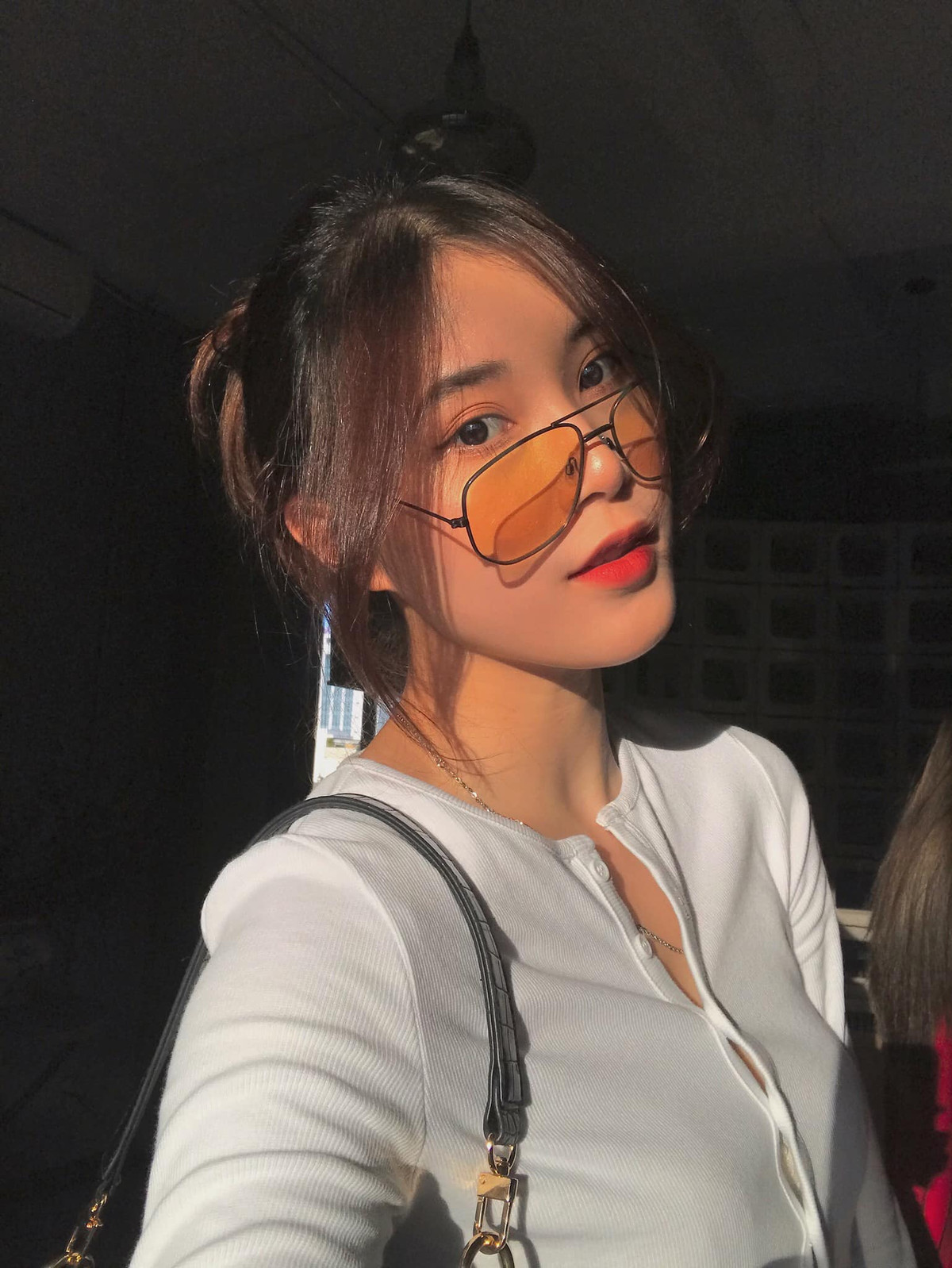 Chơi bóng chuyền từ nhỏ nên phong cách thời trang của Thu Huyền cũng bị ảnh hưởng ít nhiều.