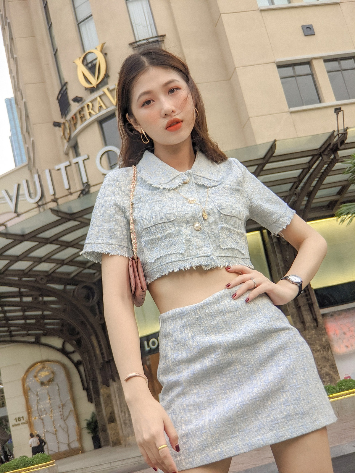 Phong cách thời trang mà Nguyên đang hướng đến là trẻ trung, năng động và thanh lịch.