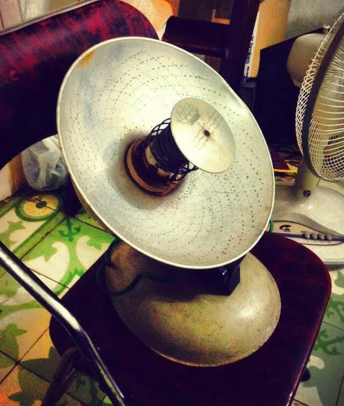 Đây là chiếc máy sưởi được coi là "sành điệu" từ cách đây mấy chục năm.