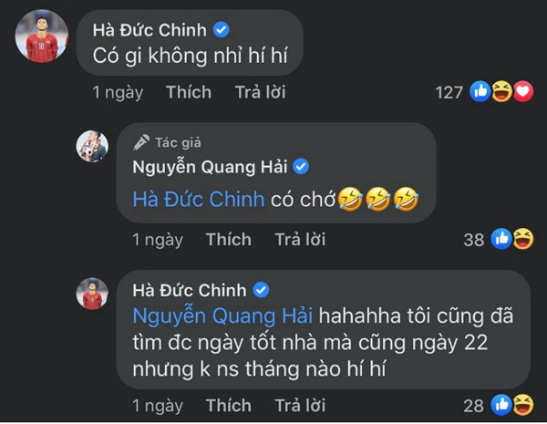 Theo phân tích của hội hóng hớt, #NCQTHH là tên viết tắt của Quang Hải cùng nửa kia và các chữ cái xếp xen kẽ nhau.