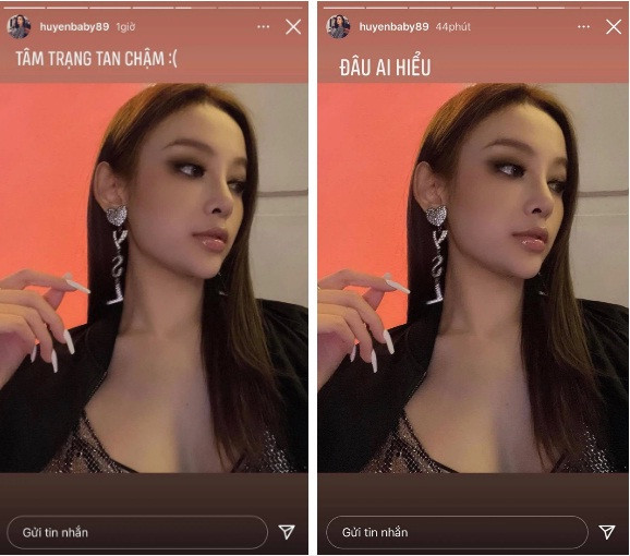 Ngay cả khi cựu hot girl này đăng trạng thái buồn bã, than vãn chán nản lên MXH cũng không thể dìm nổi đi phần nào nhan sắc cực phẩm của cô.