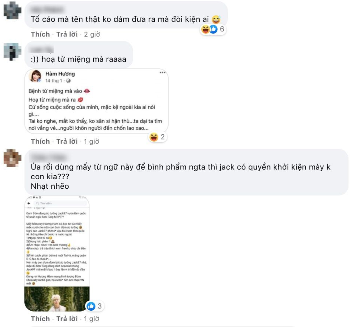 Màn tố cáo nghệ sĩ của Hàm Hương đã hứng chịu nhiều chỉ trích của dân mạng, nhiều người đã "cà khịa" nhân vật này một cách không thương tiếc.