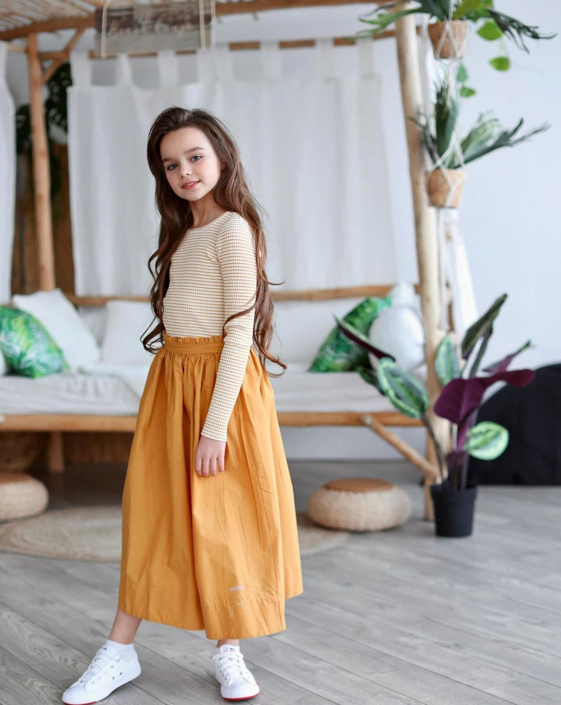 Cô bé từng chia sẻ thích học múa ballet và định hướng phát triển thành vũ công chuyên nghiệp.