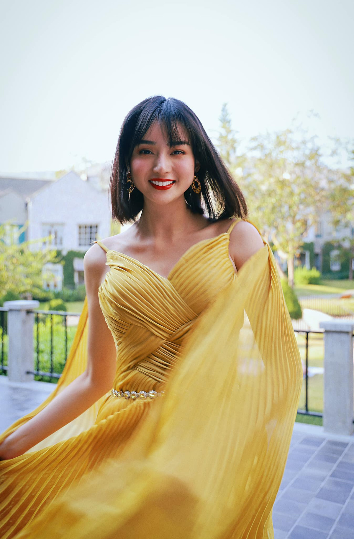 Những bức ảnh đẹp lung linh mà rich kid này thường xuyên đăng tải lên MXH chủ yếu được chụp tại căn biệt thự hoành tráng của cô và chồng đại gia.