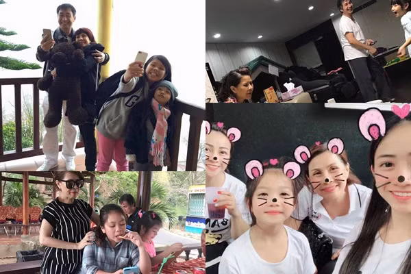 Dẫu chia tay đã nhiều năm song cư dân mạng soi được Phương Thúy vẫn giữ được mối quan hệ tốt đẹp với bố mẹ chồng cũ.