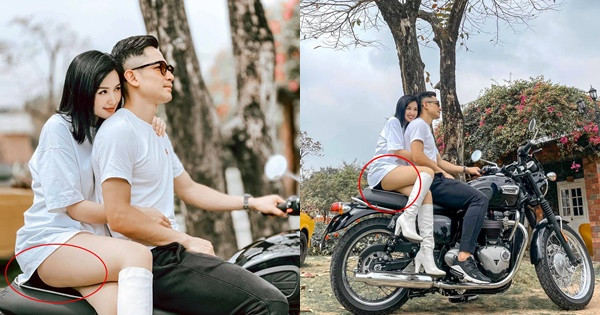 Nhiều cư dân mạng đã nhanh chóng "soi" ra và cho rằng đây là lỗi trang phục đáng tiếc của hot girl.