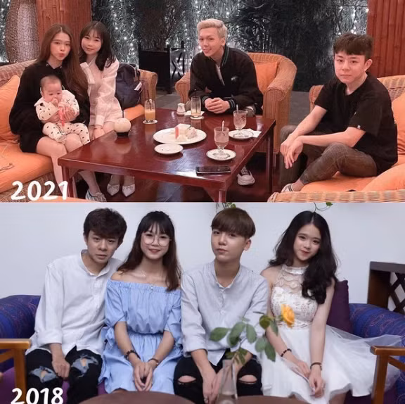 Mới đây, vào dịp đầu năm mới Linh Ka vừa đăng tấm hình kỷ niệm 4 năm cả team chơi với nhau khiến nhiều cư dân mạng ai nấy đều bồi hồi. 4 thành viên Linh Ka, Chi Bé, Long Bi và Hoàng Kio đã có dịp gặp gỡ nhân dịp Tết Nguyên đán. Ảnh: FB Linh Ka