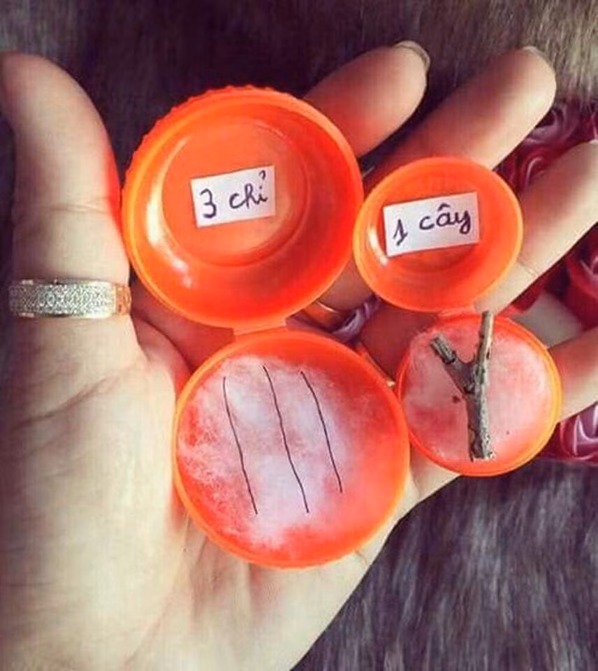 3 chỉ chứ đến 1 cây thì các anh chồng cũng không phải lo nhé. Ảnh: Tổng hợp Internet