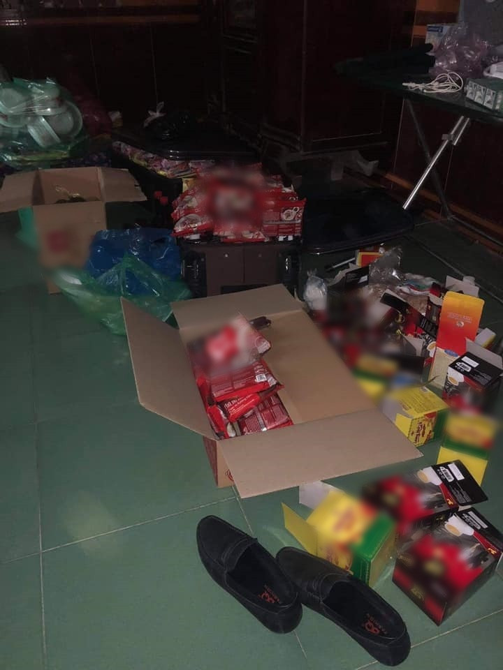 Hưởng ứng tinh thần nhiều tân binh khác cũng góp vui bằng những hình ảnh ghi lại cận cảnh quá trình chuẩn bị đồ dùng của mình trước khi lên đường. Ảnh: Vinh Dương