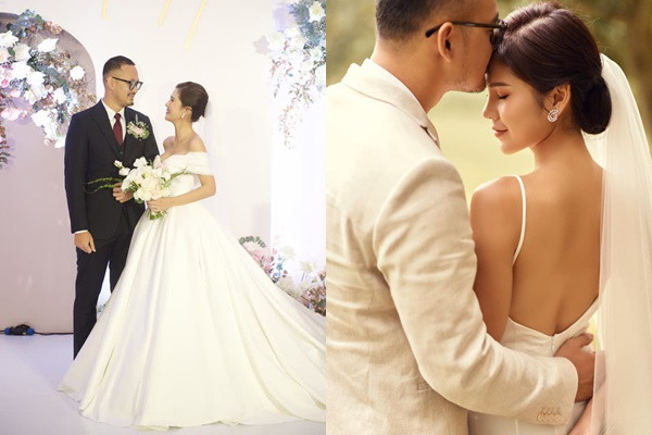 Ông xã Thu Hoài tên Hoài Nam từng là du học sinh tại Mỹ. Hiện anh đang là một doanh nhân ở lĩnh vực golf. Chuyện tình của nữ MC và ông xã CEO vô cùng đặc biệt. Ảnh: FBNV