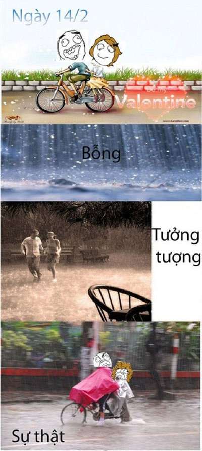 Kết thúc không có hậu cho những cặp đôi trong ngày 14/2 trong trí tưởng tượng của FA.