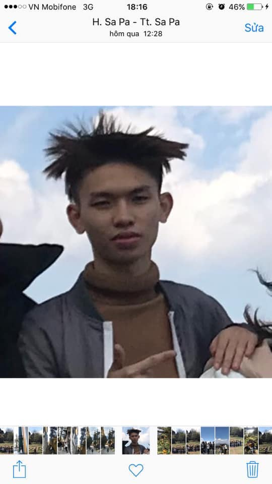 Đẹp trai tóc tai vuốt vuốt mà đứng đầu gió thì cũng không khác gì ...siêu nhân.