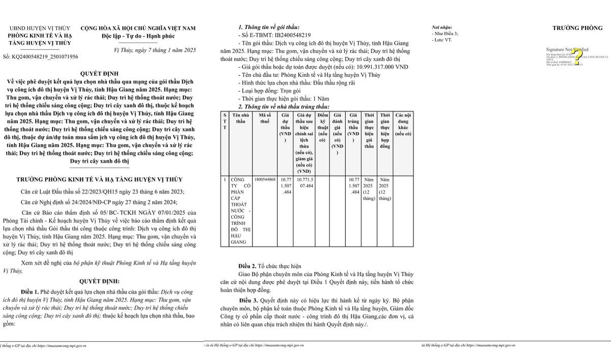 Hậu Giang: Công khai kết quả lựa chọn nhà thầu DVCI huyện Phụng Hiệp - Hình 3 Hau Giang: Cong khai ket qua lua chon nha thau DVCI huyen Phung Hiep-Hinh-3