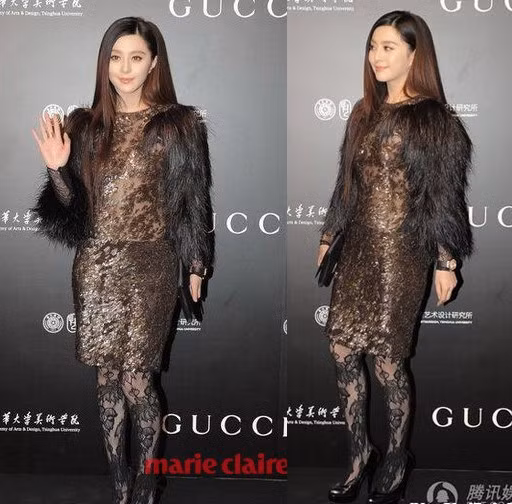 Đôi tất là "thủ phạm" khiến Phạm Băng Băng trở nên xấu xí.