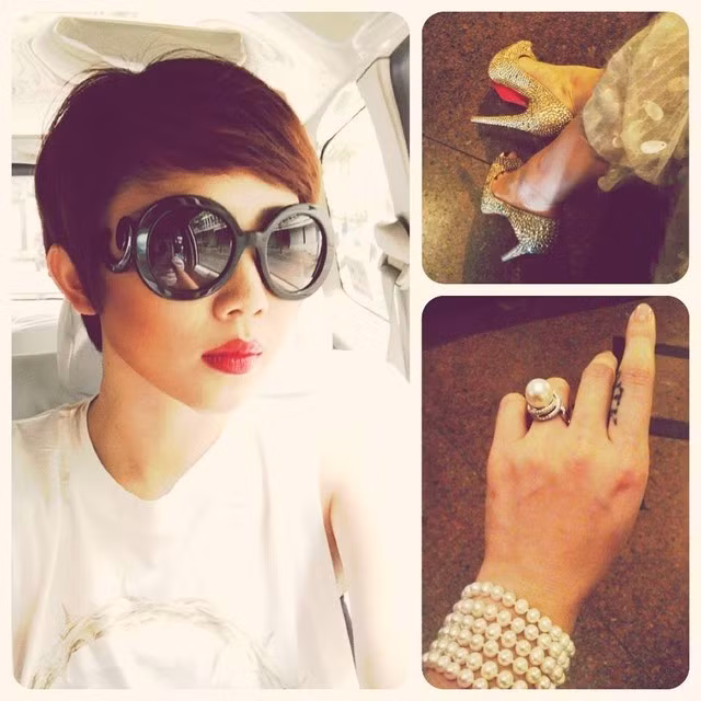 Giọng ca Ngày mai còn có thêm 2 hình xăm khác. Ở ngón trỏ của bàn tay trái, cô xăm tên viết tắt của bố và trên tay phải là cụm từ "Be stronger" (mạnh mẽ lên).