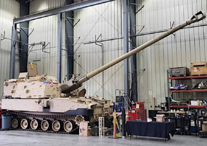 Được biết pháo tự hành M1299 trang bị bộ nạp đạn tự động XM654 tiên tiến nhất mới được Mỹ cải tiến và phát triển.