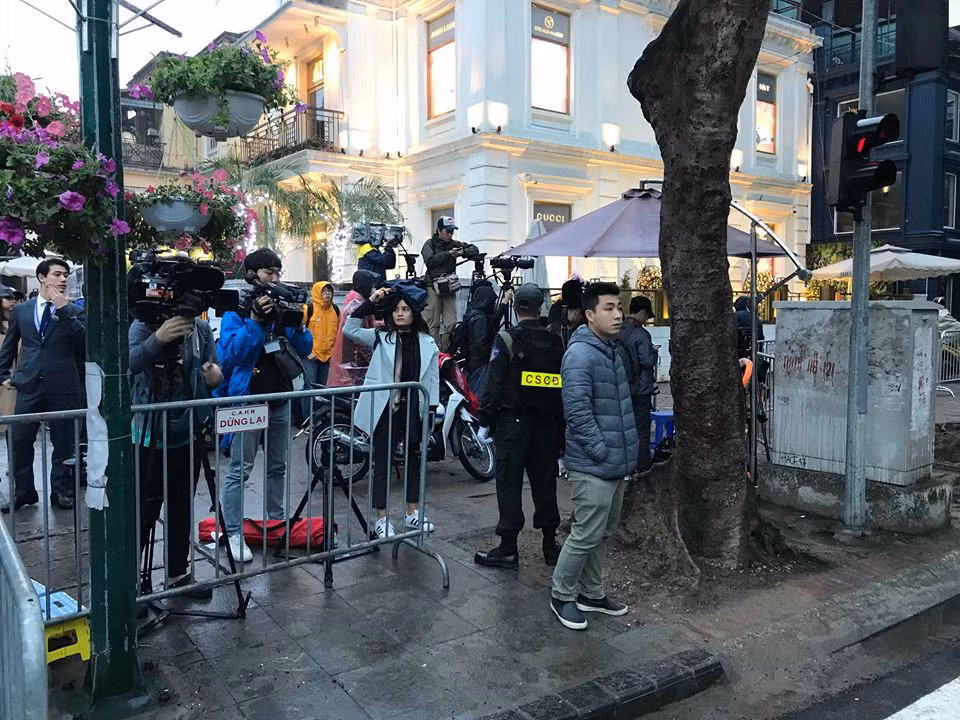 An ninh được thắt chặt tuyệt đối.