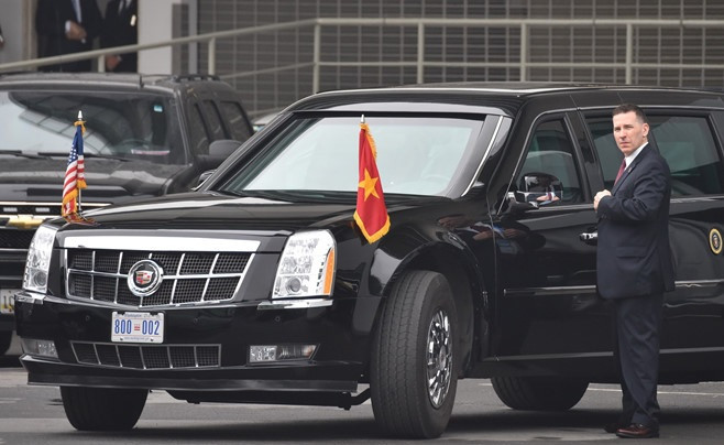 Truc tiep: Tong thong Donald Trump hoi dam Tong Bi thu, Chu tich nuoc Nguyen Phu Trong-Hinh-5