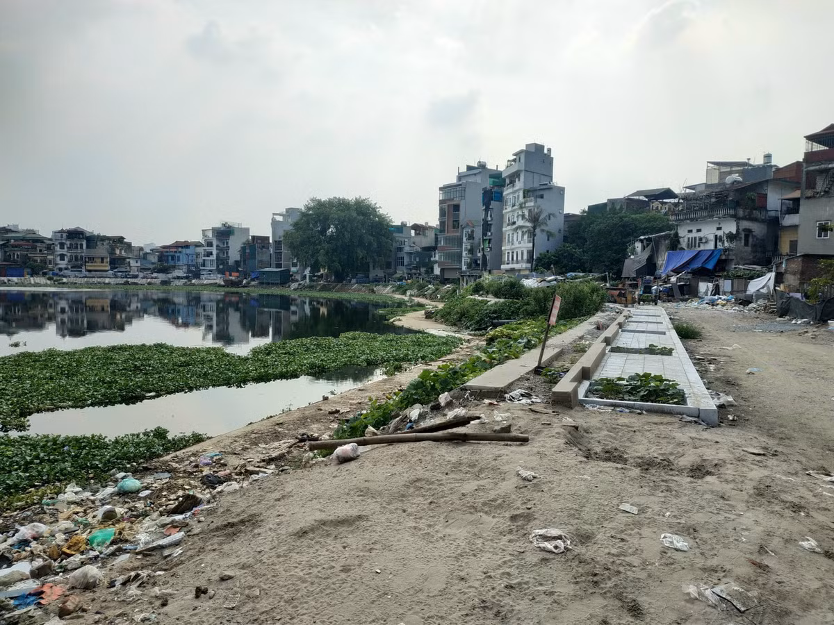 Can canh du an cai tao long ho 16 nam chua xong giua thu do