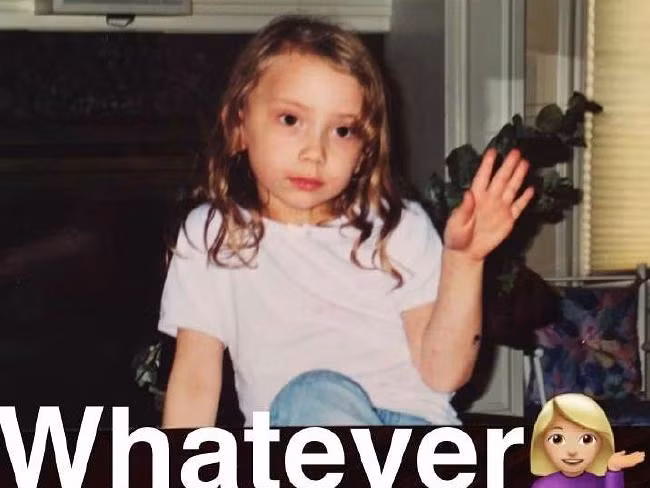 Khi Eminem bắt đầu nổi tiếng thì cô con gái nhỏ của anh, Hailie Scott Mathers chính là nguồn cảm hứng cho anh sáng tác rất nhiều ca khúc như Mockingbird, Hailie’s Song. (Ảnh: Instagram)