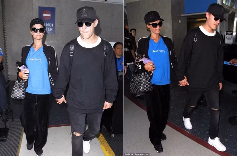 Năm ngoái, Paris Hilton chia tay doanh nhân triệu phú người Áo, Thomas Gross với lý do khoảng cách địa lý xa xôi và bận rộn công việc. (Ảnh: X17online)