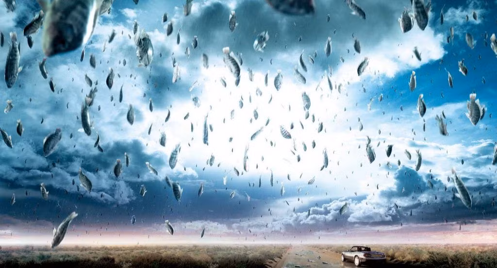 Những cơn mưa ếch, cóc gần đây nhất được ghi nhận tại Serbia (2005), London (1998), mưa cá ở Ấn Độ (2006) và xứ Wales (2004). Nhưng độc đáo nhất phải kể đến những cơn mưa cá, ếch ở Honduras, xảy ra mỗi năm một lần trong hơn một thế kỷ qua. Dân chúng địa phương gọi hiện tượng thường xảy ra giữa tháng 5 và 6 này là Lluvia de Peces (tạm dịch: mưa cá).