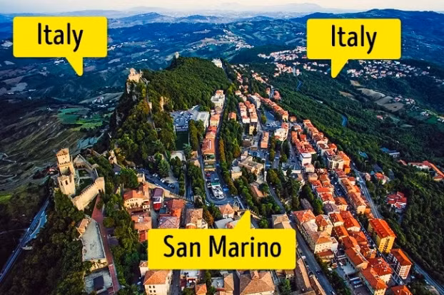  San Marino: Cộng hòa San Marino là một quốc gia miền núi được bao quanh bởi Ý. Đây là quốc gia nhỏ thứ 5 trên thế giới và nhỏ thứ 3 ở châu Âu. Đất nước này có một lịch sử phong phú và được coi là một trong những nước cộng hòa lâu đời nhất trên thế giới. Cảnh quan đồi núi của San Marino và các đường phố và tòa nhà cổ điển châu Âu cổ điển tạo nên một bầu không khí tuyệt vời.