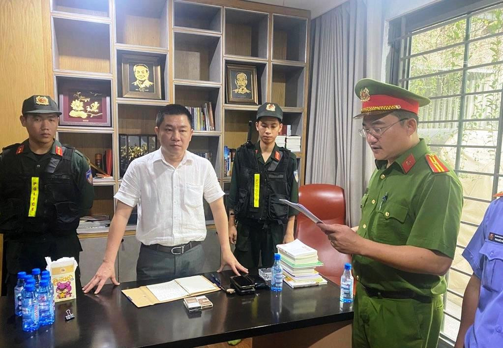 Bắt giam Chủ tịch HĐQT Công ty LDG Nguyễn Khánh Hưng Bat giam Chu tich HDQT Cong ty LDG Nguyen Khanh Hung