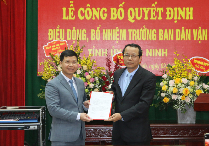 4 năm sau, tháng 12/2019, ông Nguyễn Công Thắng được bổ nhiệm làm Trưởng ban Dân vận Tỉnh ủy Bắc Ninh khi mới 36 tuổi.