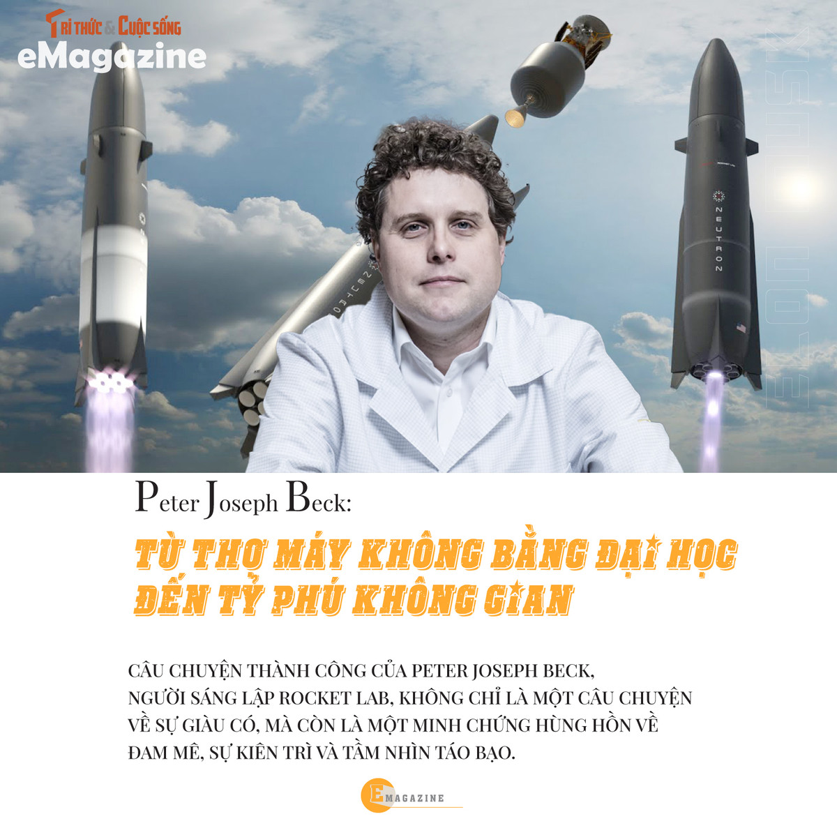 [e-Magazine] Peter Beck: Tu tho may den ty phu khong gian